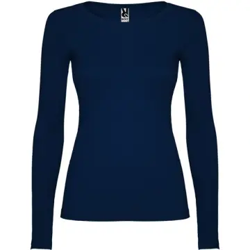 Tricou semi cambrat dama, cu mânecă lungă și guler cu garnitură fină - Img 8