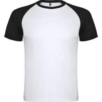Tricou sport barbat cu mânecă raglan în contrast de culoare - Img 2