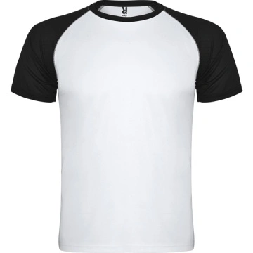 Tricou sport barbat cu mânecă raglan în contrast de culoare - Img 2