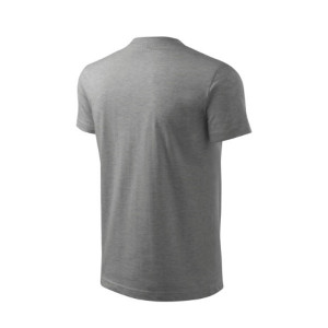 Tricou Unisex de vara 160gr/mp gri inchis - Img 2