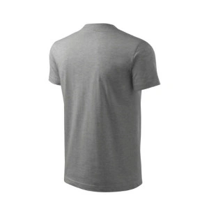 Tricou Unisex de vara 160gr/mp gri inchis - Img 2
