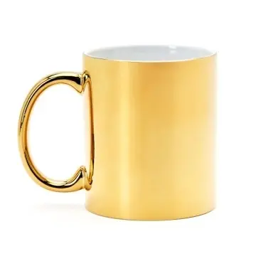 Cană ceramică cu finisaj lucios cu o capacitate de 350 ml