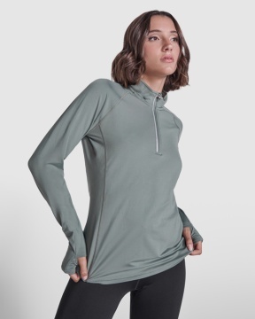 Fleece tehnic pentru femei, cu mânecă lungă rangan
