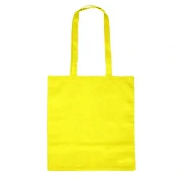 Geantă colorată din bumbac 100% de 180 g/m² cu curele de 70 cm - Img 2