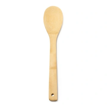Lingură de bucătărie din bambus natural - Img 2