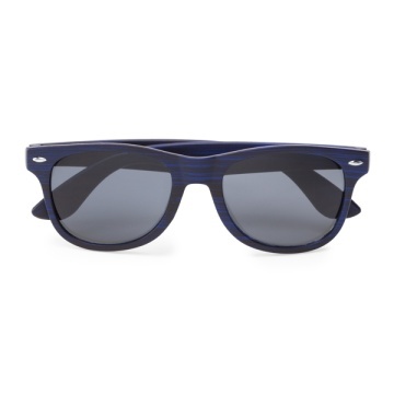 Ochelari de soare clasici, protecție UV 400, ramă efect lemn - Img 2