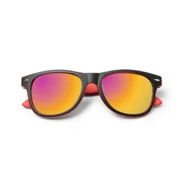 Ochelari de soare cu design clasic și ramă în două culori - Img 5