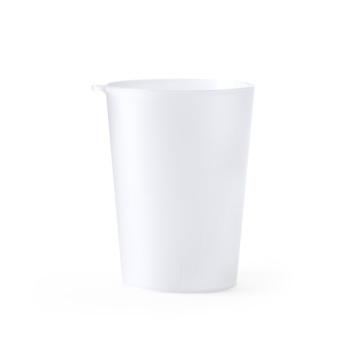 Pahar PP flexibil reutilizabil cu capacitate de 500 ml cu inel