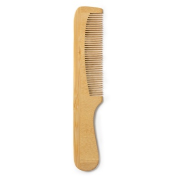 Pieptene natural din bambus cu mâner - Img 1