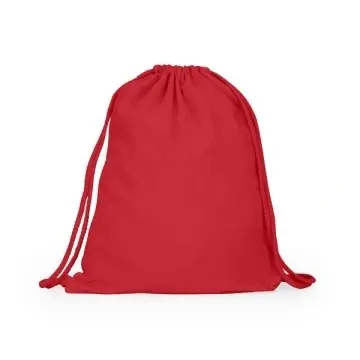 Rucsac 100% din bumbac cu cordon - Img 5