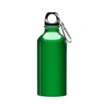 Sticlă din aluminiu cu carabină, cu o capacitate de 400 ml - Img 3