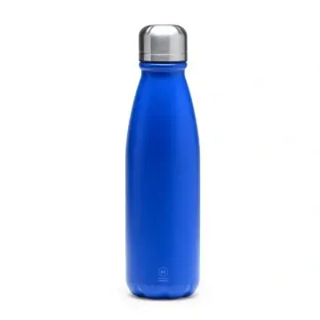 Sticlă din aluminiu reciclat cu perete simplu, ideală pentru a fi folosită zilnic - Img 2