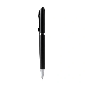 Stilou elegant Twist Ball cu corp din aluminiu reciclat și detalii metalice