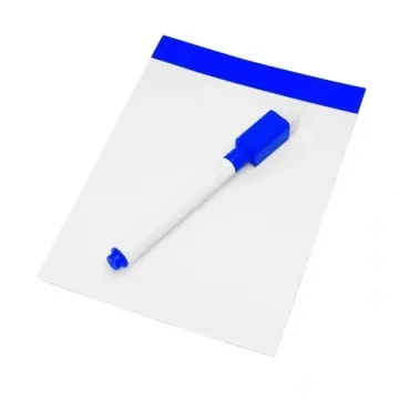 Tablă magnetică și marker magnetic în diferite culori