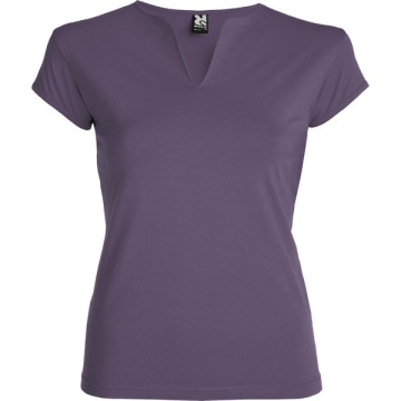 Tricou cambrat cu guler tunică dama - Img 5