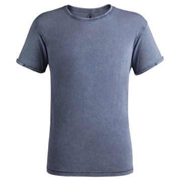 Tricou cu mânecă scurtă cu efect de jeans - Img 5