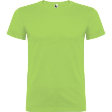 Tricou cu mânecă scurtă şi guler rotund dublu cu elastan, confecționat din material tubular (fără cusături) pentru adulți şi cu cusături pentru copii - Img 8