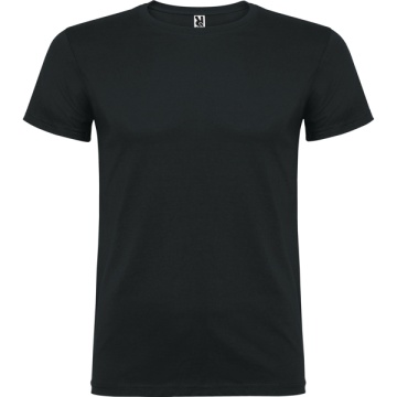 Tricou cu mânecă scurtă şi guler rotund dublu cu elastan, confecționat din material tubular (fără cusături) pentru adulți şi cu cusături pentru copii - Img 18