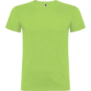 Tricou cu mânecă scurtă şi guler rotund dublu cu elastan - Img 8