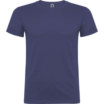 Tricou cu mânecă scurtă şi guler rotund dublu cu elastan - Img 28
