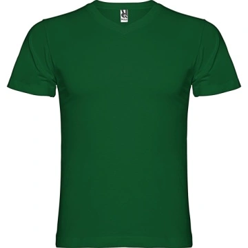 Tricou cu mânecă scurtă tubular și guler cu anchior în două straturi - Img 6