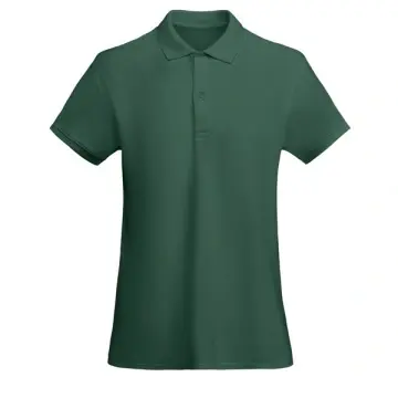 Tricou polo pentru femei cu mânecă scurtă, cu mânecă scurtă, din bumbac organic certificat OCS - Img 6
