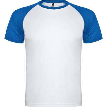 Tricou sport barbat cu mânecă raglan în contrast de culoare - Img 3