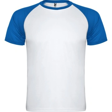 Tricou sport barbat cu mânecă raglan în contrast de culoare - Img 3