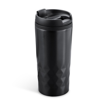 Cană din oțel inoxidabil de 310 ml cu capac din PP - Img 1