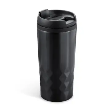 Cană din oțel inoxidabil de 310 ml cu capac din PP