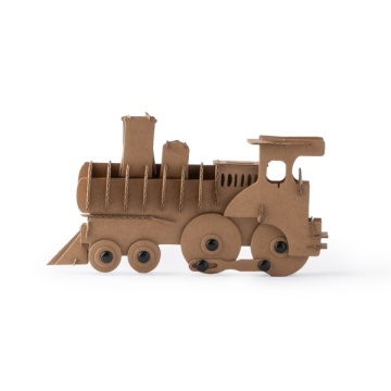 Puzzle 3D din carton Kraft cu modele asortat - Img 3