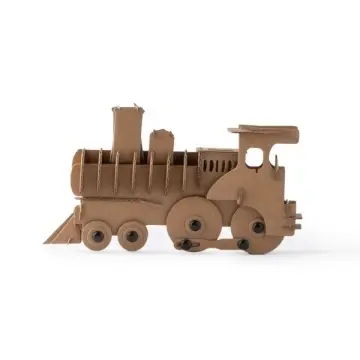 Puzzle 3D din carton Kraft cu modele asortat - Img 3