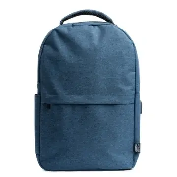 Rucsac din poliester RPET 600D cu finisaj din stofă