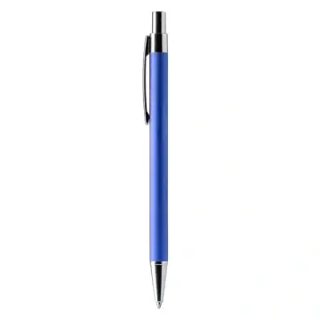 Stilou cu corp din aluminiu reciclat cromat negru mat - Img 2