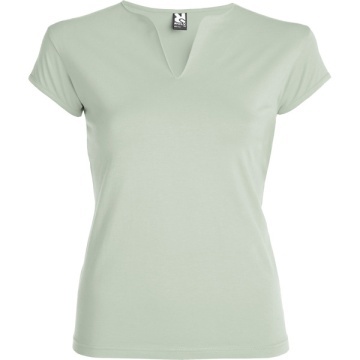 Tricou cambrat cu guler tunică dama - Img 6