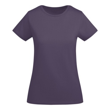 Tricou cambrat cu mânecă scurtă pentru femei din bumbac ecologic certificat OCS - Img 7