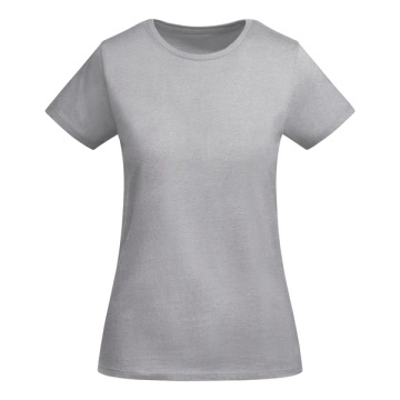 Tricou cambrat cu mânecă scurtă pentru femei din bumbac ecologic certificat OCS - Img 17