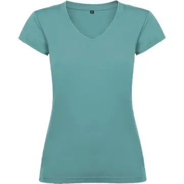 Tricou cu mânecă scurtă damă cu anchior și finisaj cu garnitură canelată - Img 8