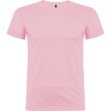 Tricou cu mânecă scurtă şi guler rotund dublu cu elastan - Img 19