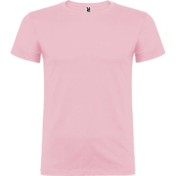 Tricou cu mânecă scurtă şi guler rotund dublu cu elastan - Img 19