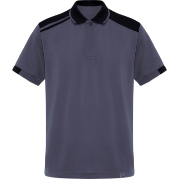 Tricou polo cu mânecă scurtă în combinație de culori - Img 3