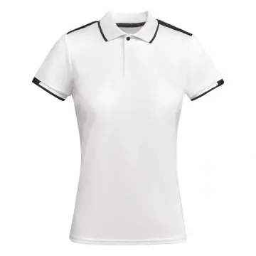 Tricou polo tehnic, din poliester antibacterian reciclat, pentru femei - Img 2