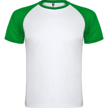 Tricou sport barbat cu mânecă raglan în contrast de culoare - Img 4