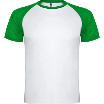 Tricou sport barbat cu mânecă raglan în contrast de culoare - Img 4