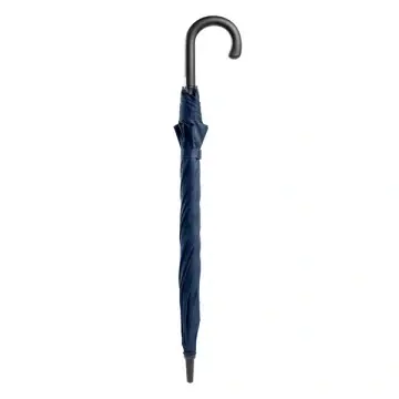 Umbrelă pongee 190T cu mâner tactil moale - Img 2