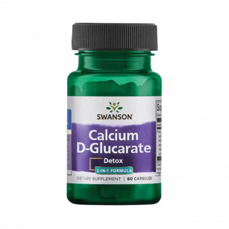 Calcium D-Glucarate Calciu D Glucarat 250 mg 60 capsule Swanson