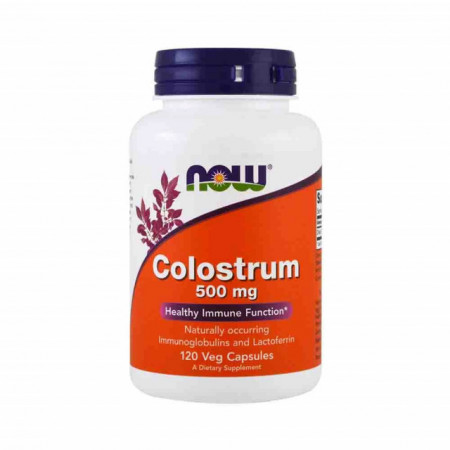 Colostrum, 500mg, Now Foods, 120 capsule vegetale