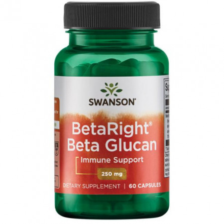 BetaRight® 250 mg Beta 1,3/1,6 D-Glucan 60 capsule Swanson