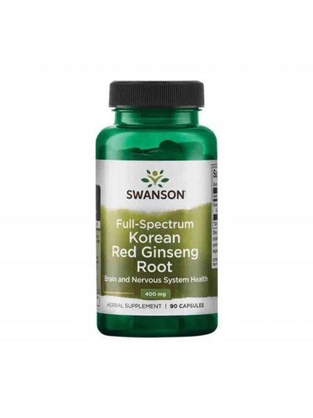 Korean Red Ginseng Root, 400mg 90 capsule