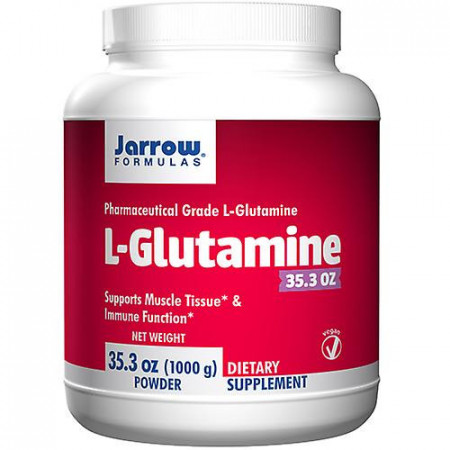 L-Glutamine, 2000 mg, Jarrow Formulas, 1 KG 1000 Grame
